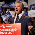 Newsom Vows to Pack California’s Conservative Outposts With Dem Voters, New Map Shows