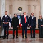 Trump Holds High Stakes Talks With European Leaders on Russia-Ukraine War 