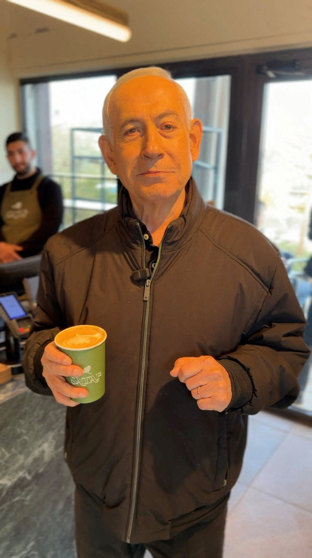 Netanyahu Refutes Death Rumor With Coffee Run