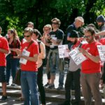 Protesters March to Portland City Hall, Demand City Disassociate From ICE