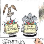 Cartoon: Tree Trimming…Washington Style