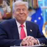 Trump Astride at 7 Months