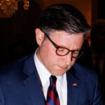 Speaker of the House Mike Johnson in the Capitol.