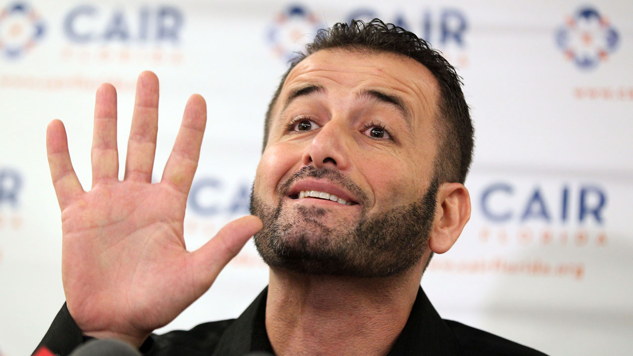 Hamdi Swelim at a CAIR event.