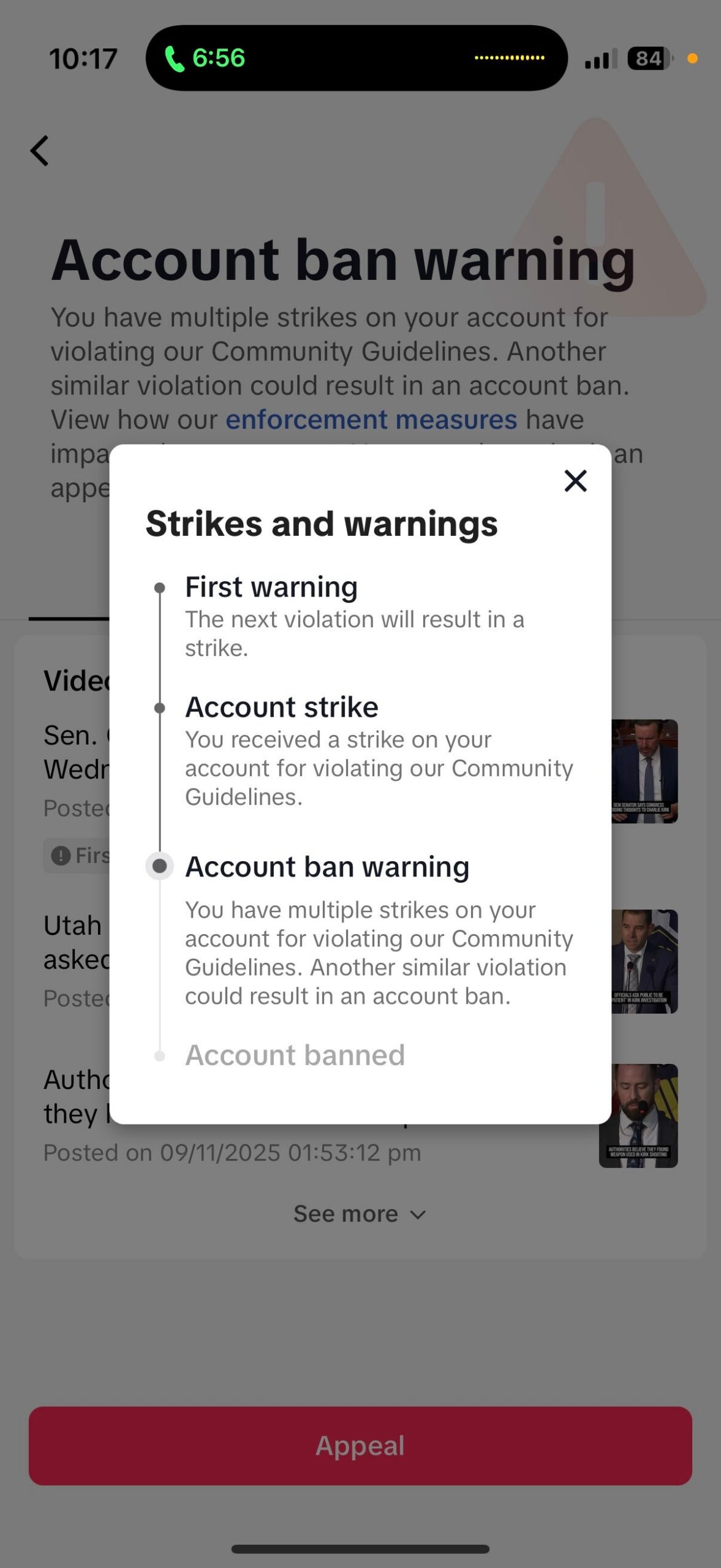 These Lawmaker Responses to Charlie Kirk’s Death Are Apparently a Bridge Too Far for TikTok