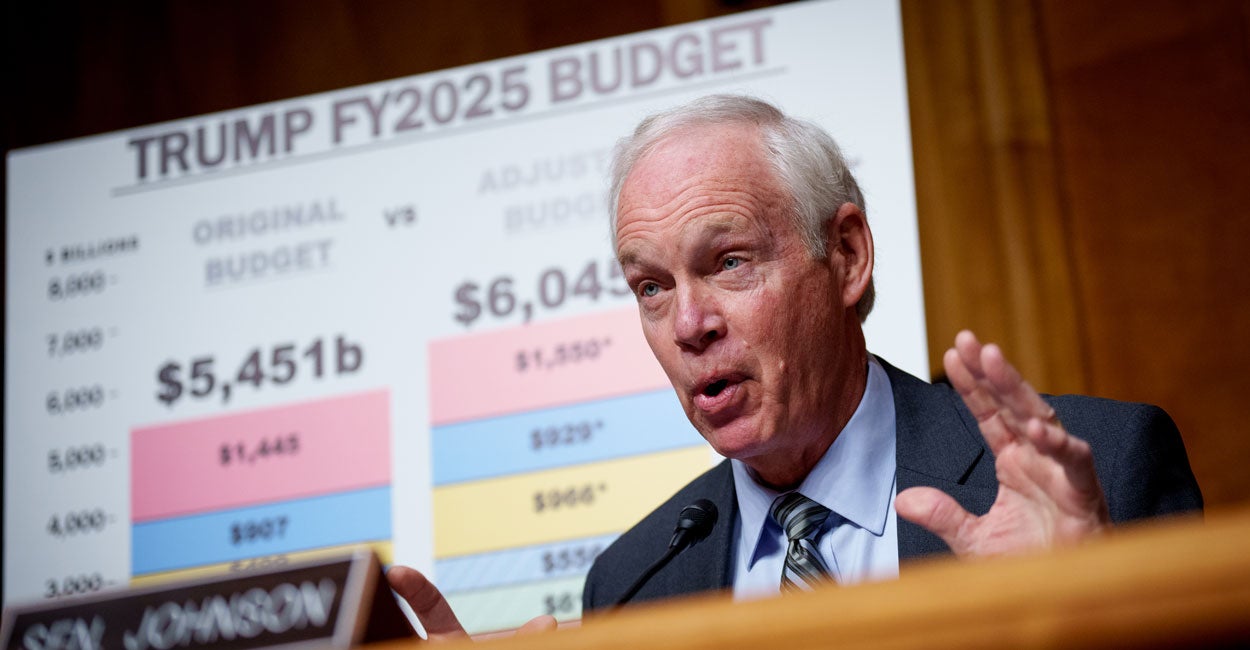 Sen. Ron Johnson Proposes Alternative to 'Big, Beautiful Bill'